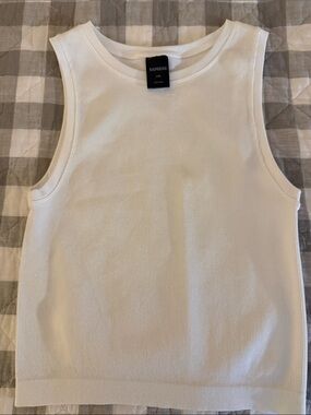 Express Ribbed Tank Top, L/XL
